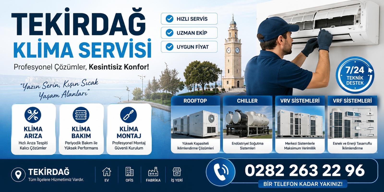 Tekirdağ Klima Servisi